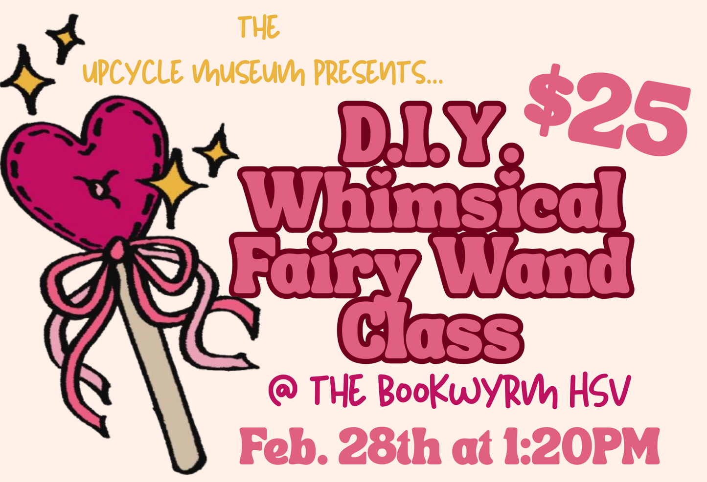 DIY Whimsical Magic Wand Class